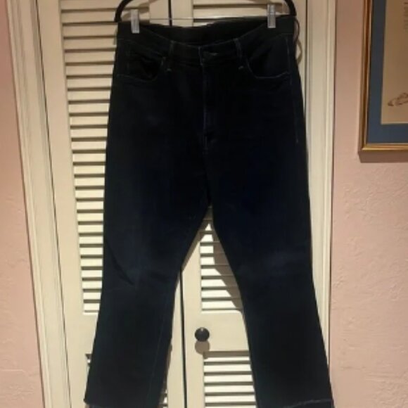 Mother The Insider Crop step fray Jeans - Picture 1 of 5